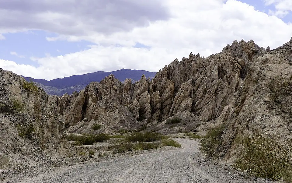 The endless ribbon of Ruta 40 stretching across the Patagonian steppe